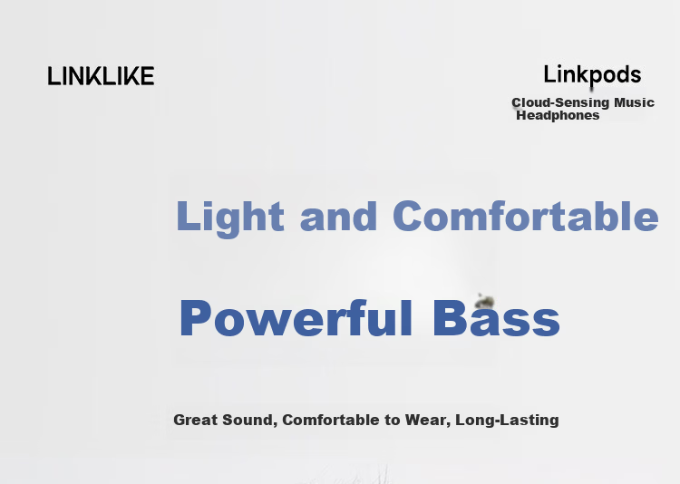 Linklike [Harmen Tuning | Surround Subwoofer] Bluetooth Earphones Semi-In 2026 New Model, Ultra-Long Battery Life, Wireless, for Men And Women, Comfortable for Long-Wear Use 7