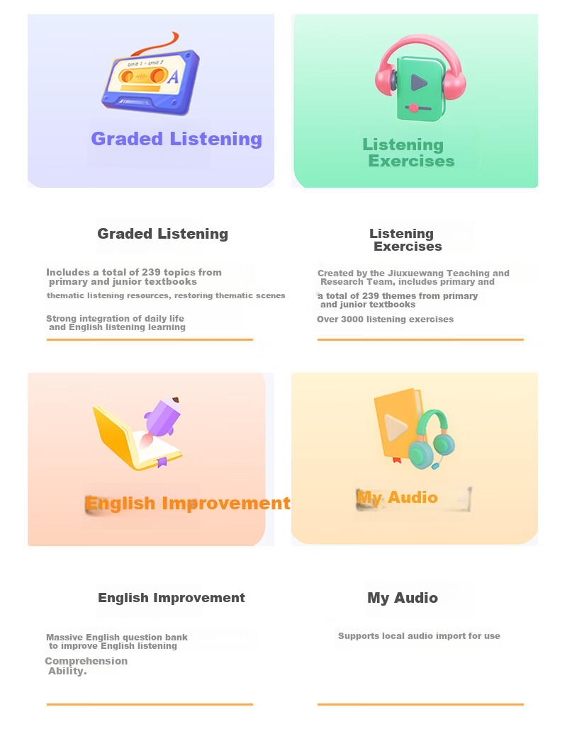 Haojixing 6-Inch Pocket Learning Machine Repeater Listening Device English Vocabulary Study Sync All Subjects Universal for Elementary to High School 13