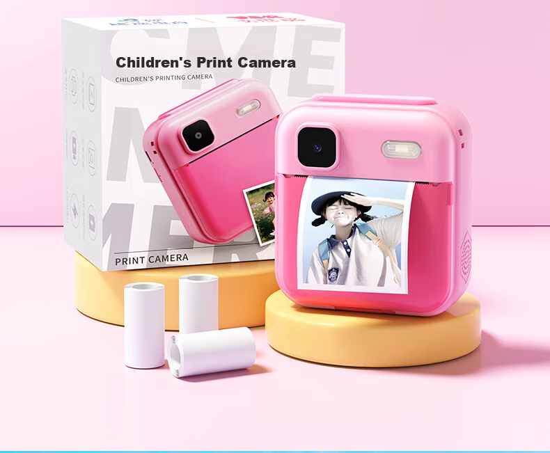 Yisirui Kids Camera Toy Birthday Gift for Ages 7-14 Printable Color Photos Instant Camera for Girls Ages 6-12 2