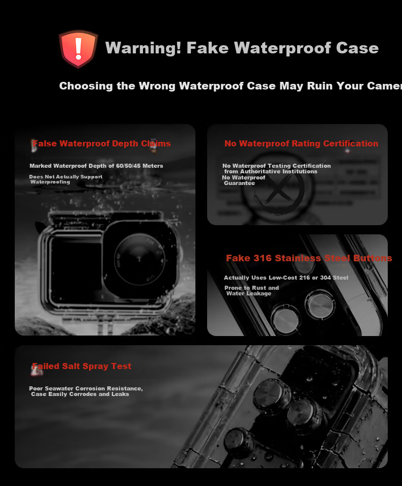 Llano Waterproof Case for Insta360 Ace Pro2 Ace Pro Diving Protective Cover 60m Professional Waterproof Sports Camera Accessory 1