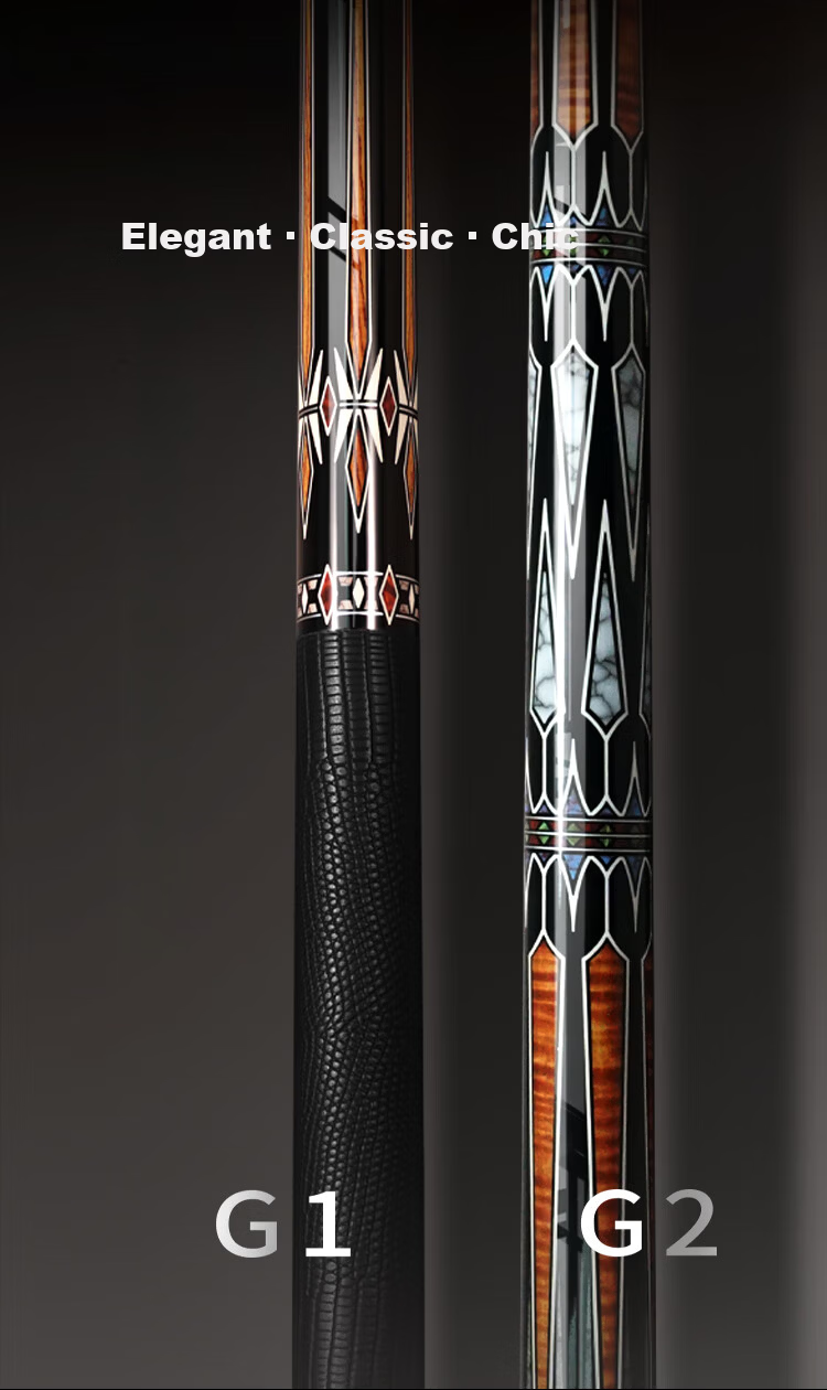 Dafuni Billiard Cue Chinese and American 8-Ball 9-Ball Table Cue Detachable Large Head Maple Cue Governor Series G2 2