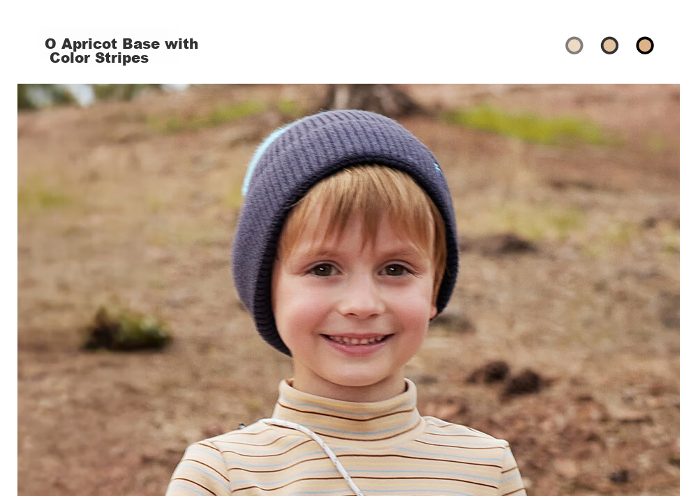 Beitais Kids Long Sleeve T-Shirt Spring and Autumn New Striped Boys and Girls Baby Mid-Neck Cotton Base Shirt 31