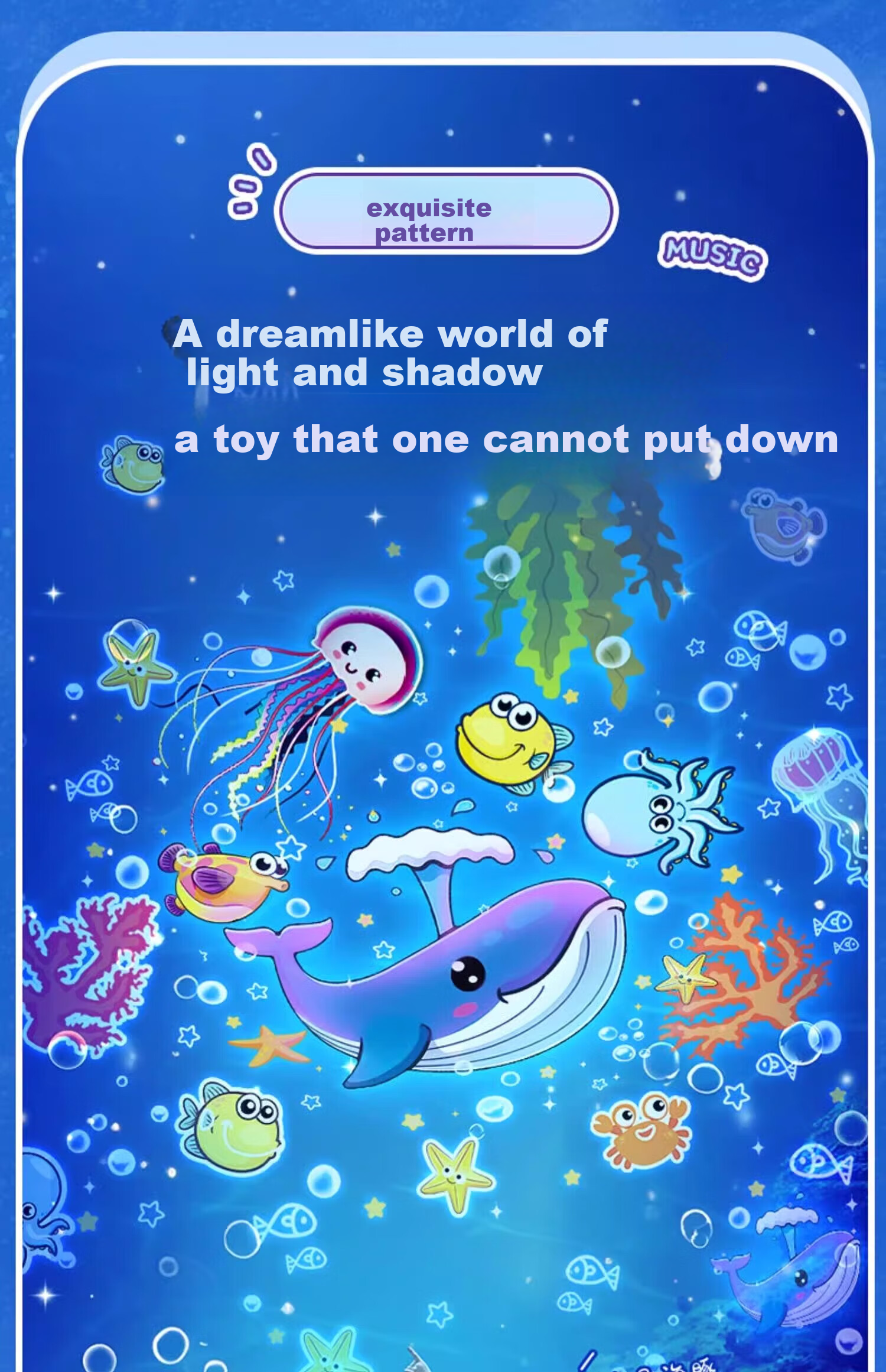 ONEFIRE Girls' Birthday Gift, Children's Toy, for Ages 3-6, Girls' Baby Toy, for Ages 6-10, Projector Storyteller 3