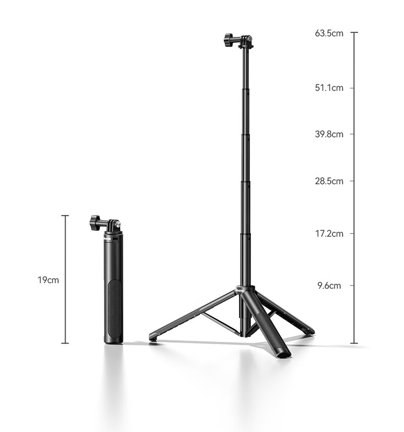 Sanze Adapter for DJI Action 6/5 Pro/4/3 Tripod Nano Selfie Stick Acepro2 Handheld Pole GoPro Sports Camera Mount 15
