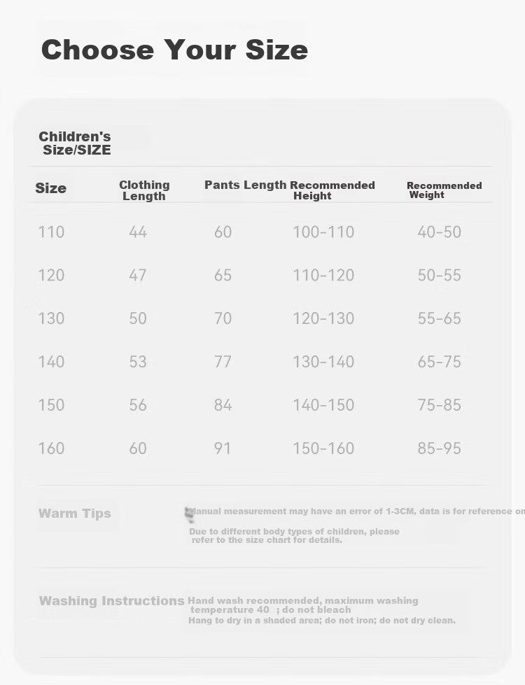 Hodo Kids Children's Autumn Cotton Thermal Underwear Set Long Sleeve Round Neck Pink Label 120 12