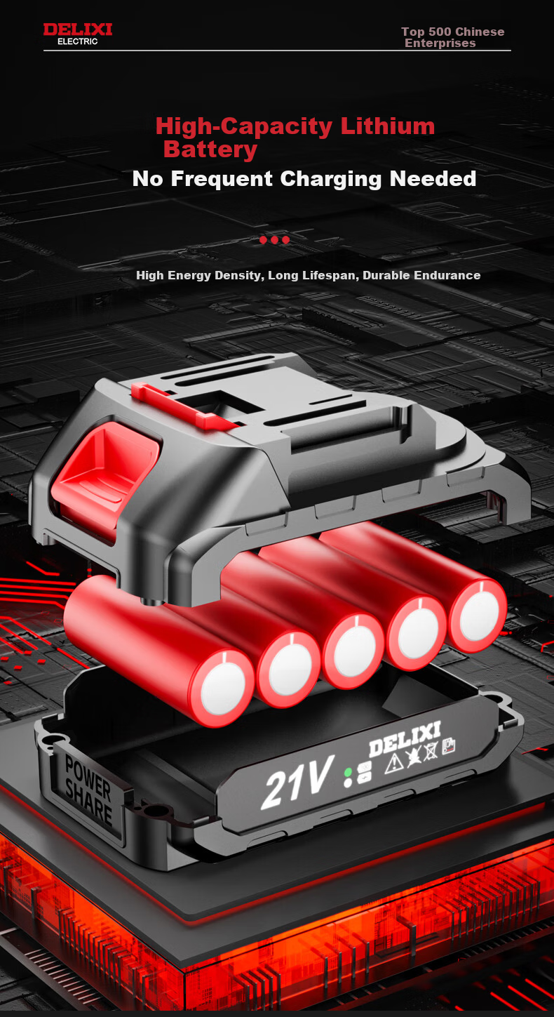DELIXI ELECTRIC 12V Car Emergency Jump Starter Power Bank with Built-in Air Compressor and Strong Battery Boost 9