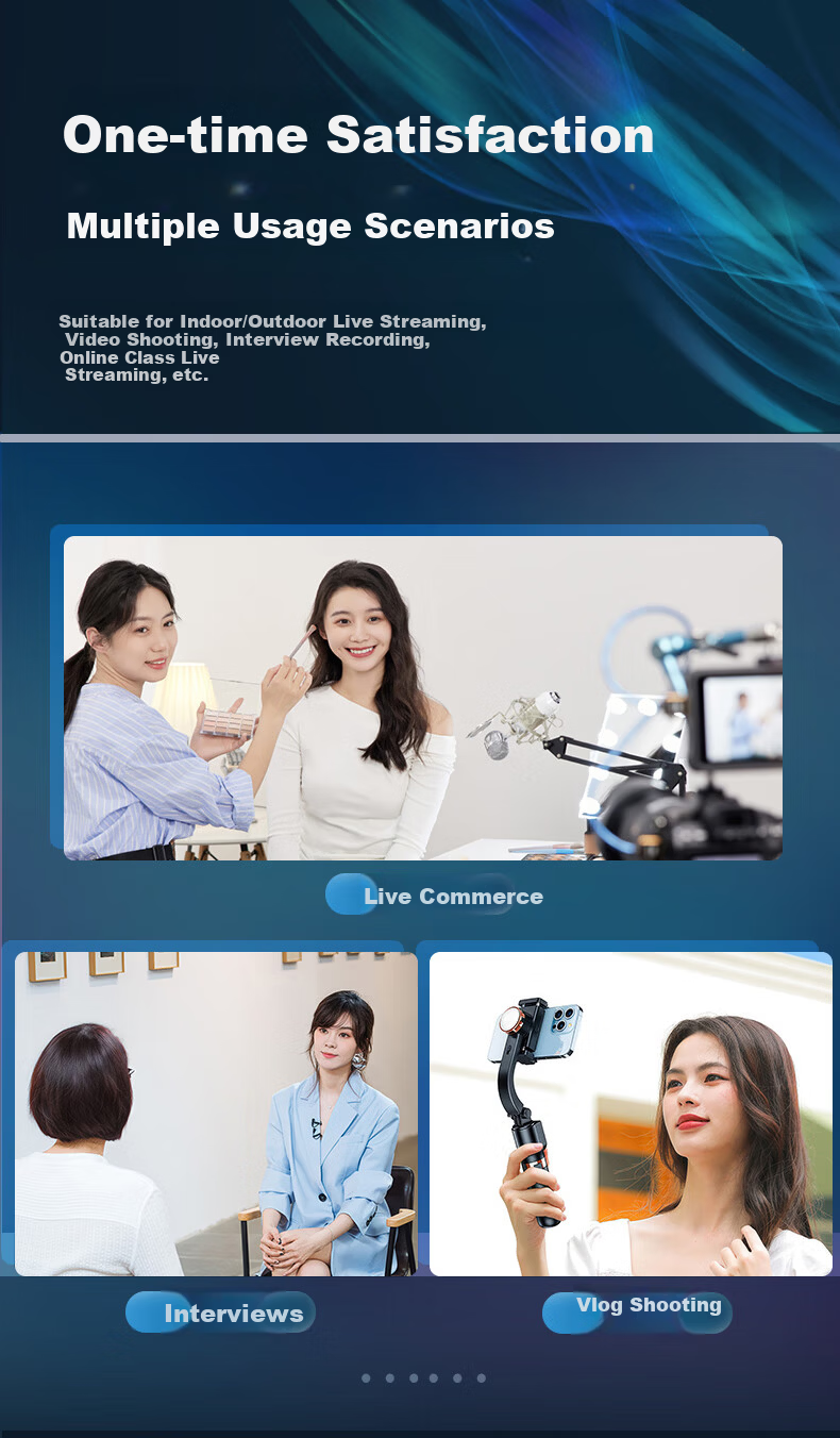 Aigo S31 Wireless Lavalier Microphone Live Streaming Recording Outdoor Short Video Douyin K-Song Mic AI Noise Reduction Mini Mic Charging Case Version One-to-Two New Product 19