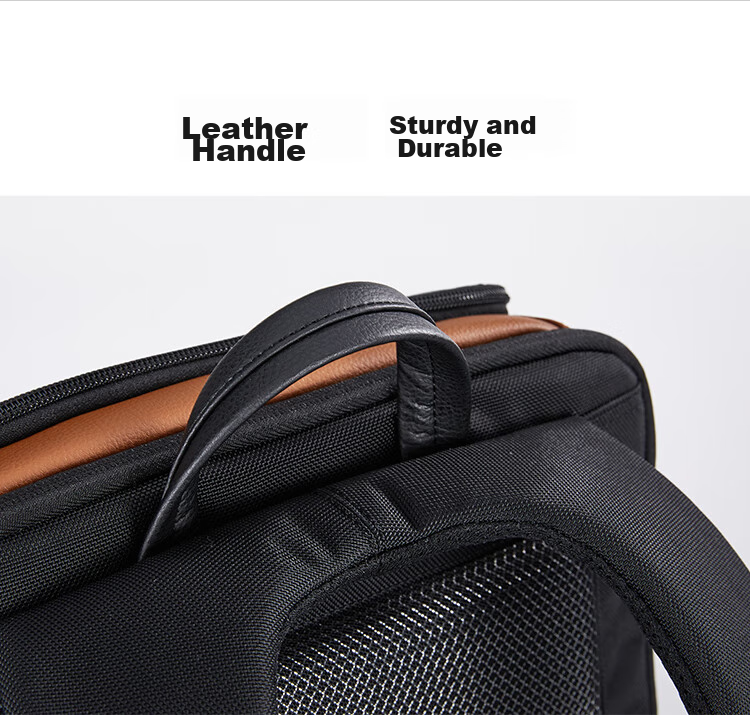KALA·Y Airbag-Reducing Laptop Bag, Business Large Capacity 15.6-Inch Backpack, Unisex Shoulder Bag, 5213 Black 21