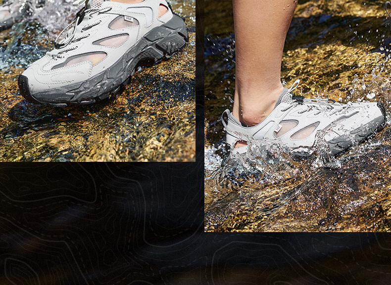 361° Men's Summer Sports Sandals Outdoor Beach Casual Soft Sole Water Hiking Shoes 672626766-3 34