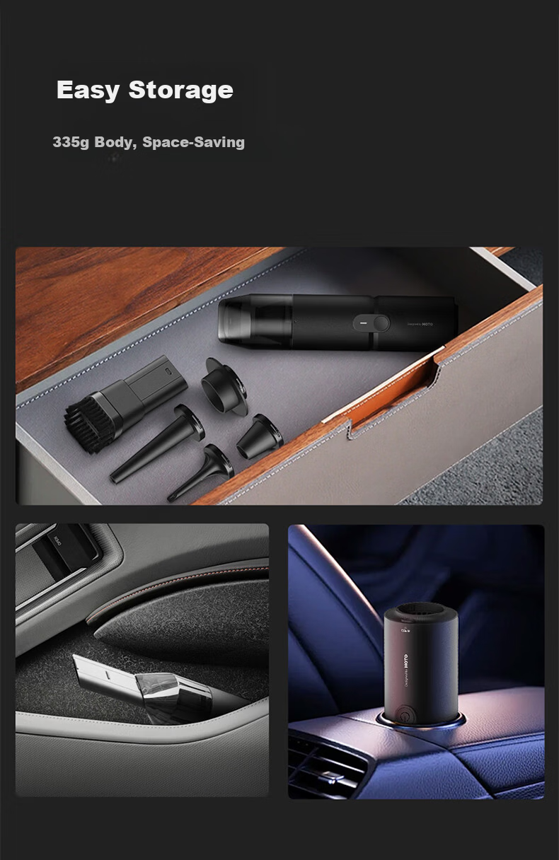 HOTOHOTO Car Vacuum Cleaner Outdoor Wireless Handheld Car Desktop Keyboard Vacuum Cleaner Car Vacuum and Blower All-in-One 15