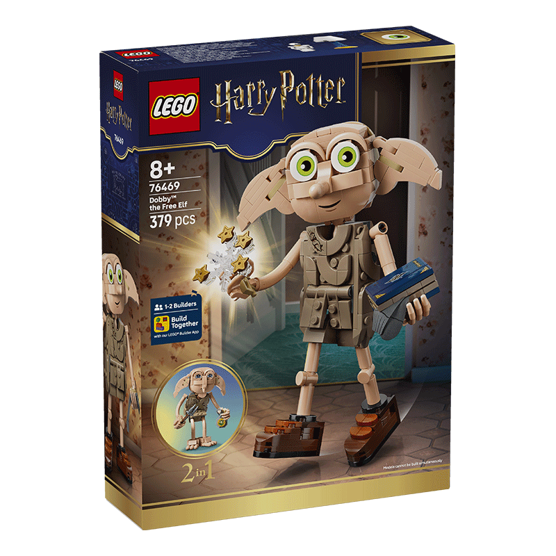 LEGO Harry Potter 76469 Free Elf Dobby Building Blocks Kids Boys Girls Toy Birthday Gift Figurine
