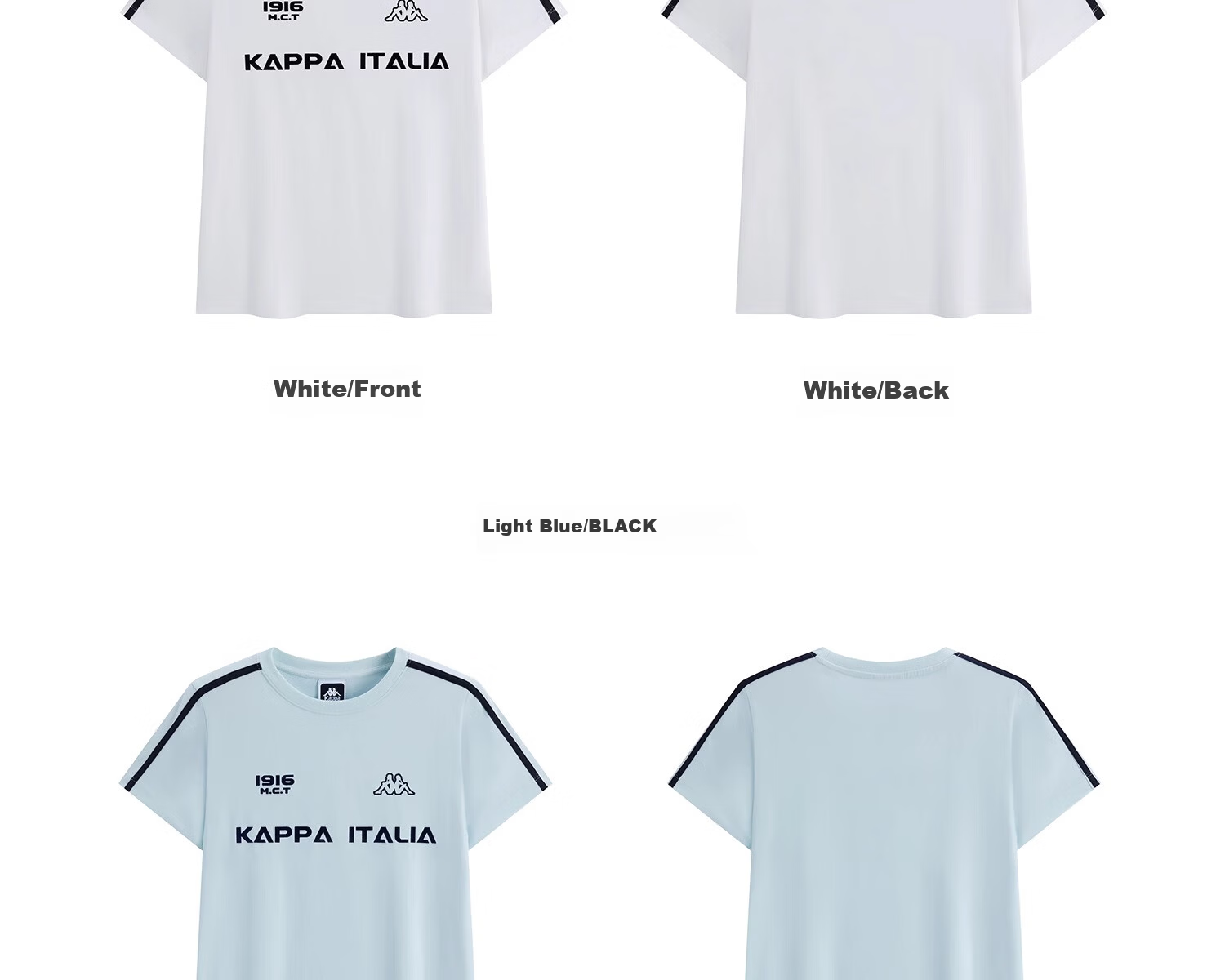 Kappa Back-to-Back Women's Sports Short Sleeve 2026 New Summer Pure Cotton Breathable T-Shirt Running Top K0F42TD22D 28