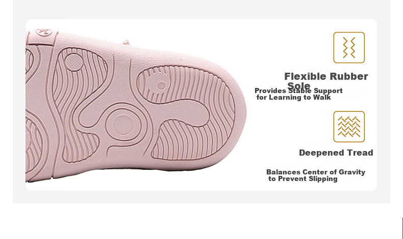 YEEHOO Baby Toddler Walking Shoes Spring Summer New Boys Girls Non-slip Functional Soft Sole Sports Shoes 8
