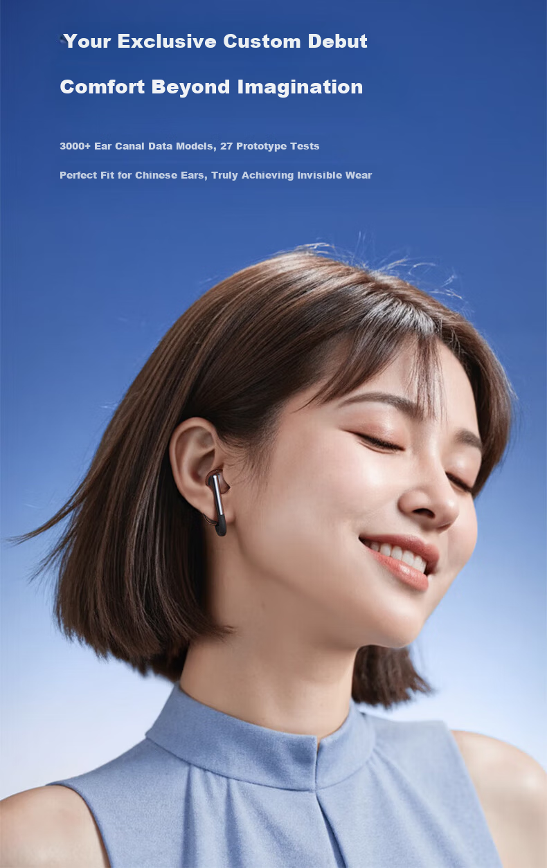 REMAX Ruiliang 2026 Latest Berlin Sound Bluetooth Clip-On Bone Conduction Sports Earphones In-Ear Free Noise Cancelling OWS-15 Valentine's Day New Year Gift 6