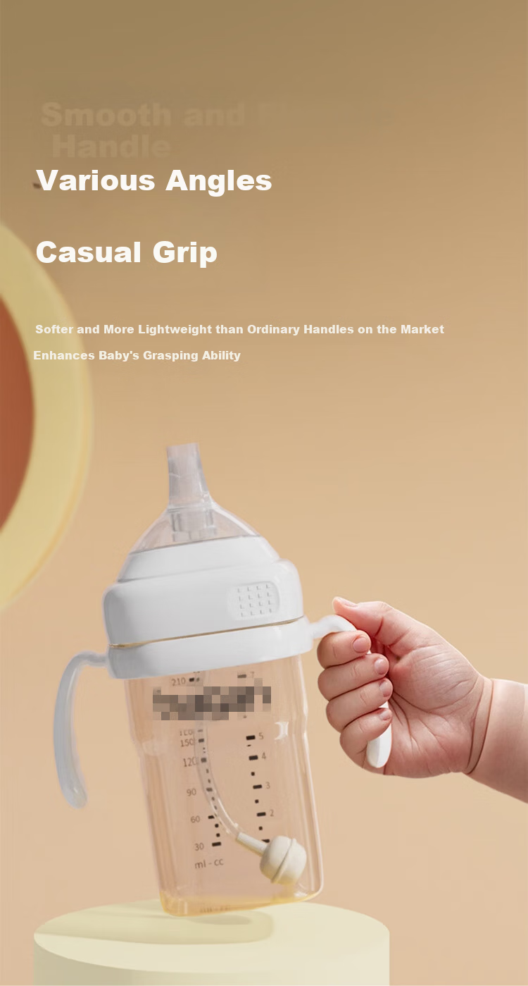 Guangduola Square Bottle Gravity Ball Nipple Straw Built-In (Suitable for Hegeng Bottle Accessories) 9