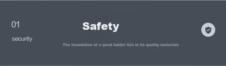 SHULIANG Household Ladder Indoor Five-Step Ladder Carbon Steel Thickened 3.4m Height Measuring Folding A-Frame Ladder 2