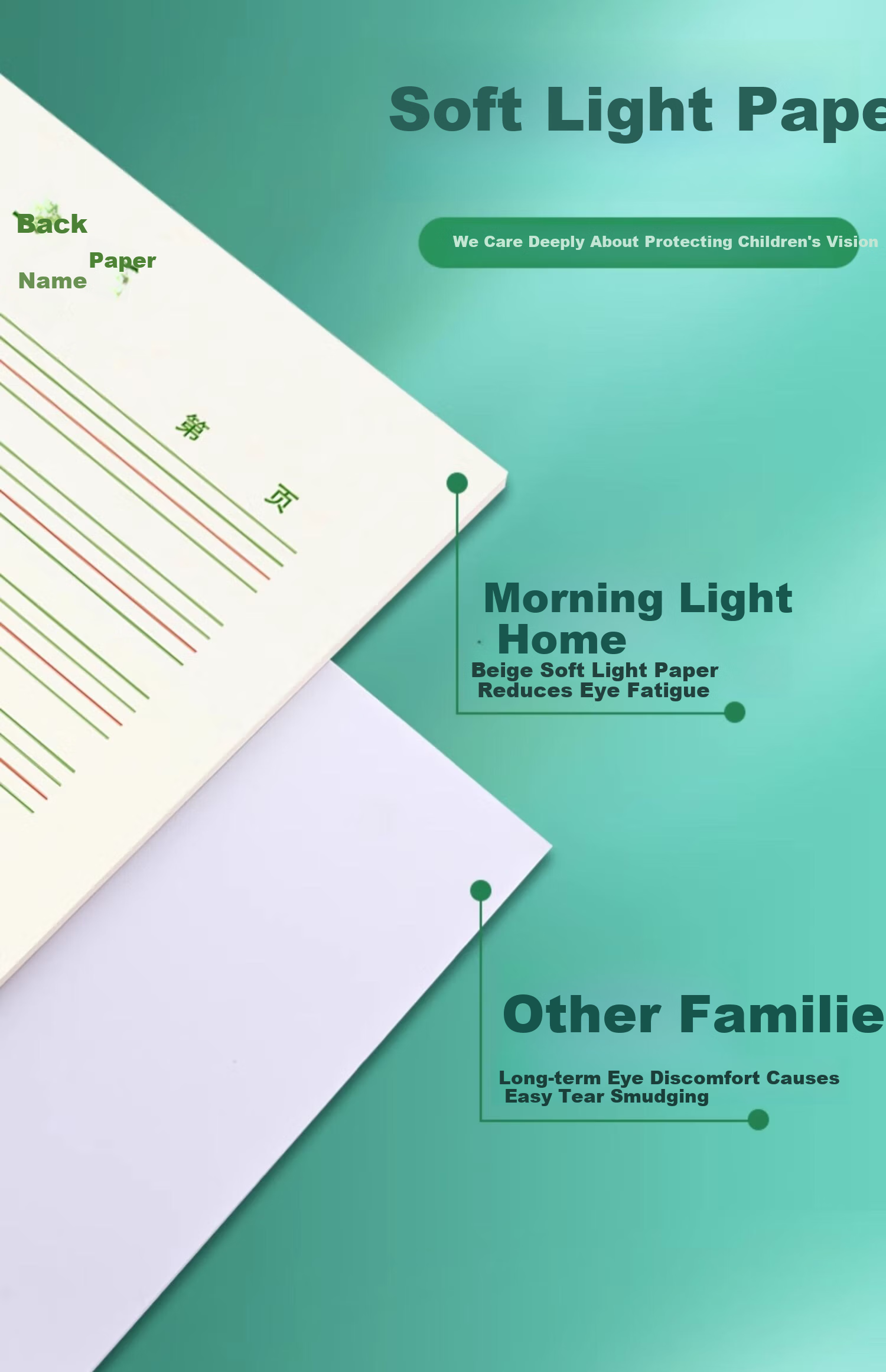 M&G Stationery 16K English Student Letter Paper Draft Paper Practice Notebook 3-Pack APYKFR89 High School Study Essential 10