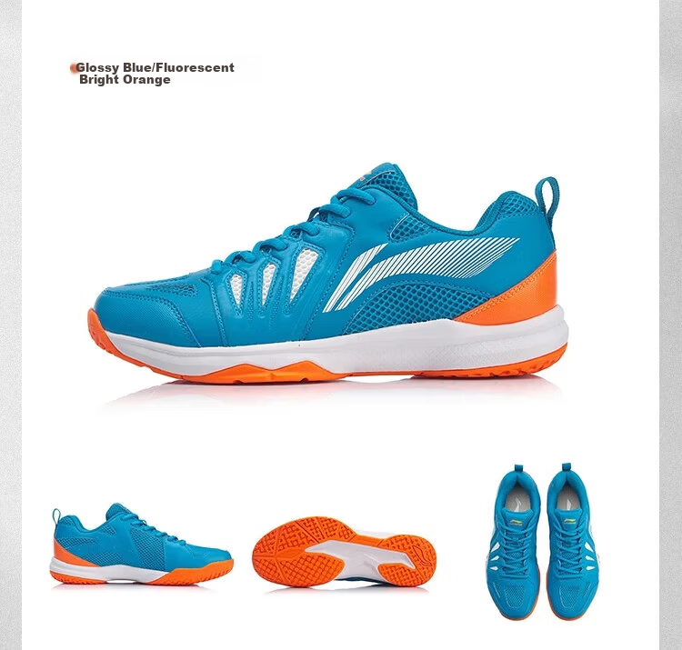 LI-NING Men's Badminton Shoes New Durable Training Shoes All-Round Lightweight Breathable Sports Shoes 11