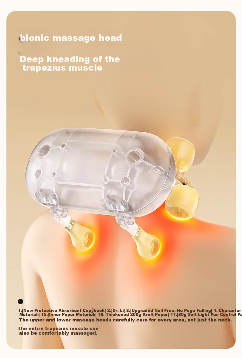 SUPOR [Mid-Autumn Festival Gift] Neck Massager Shoulder And Neck Massage Device Trapezius Muscle Shoulder Neck Back Office Gadget Practical High-End Birthday Gift for Parents Elderly 11