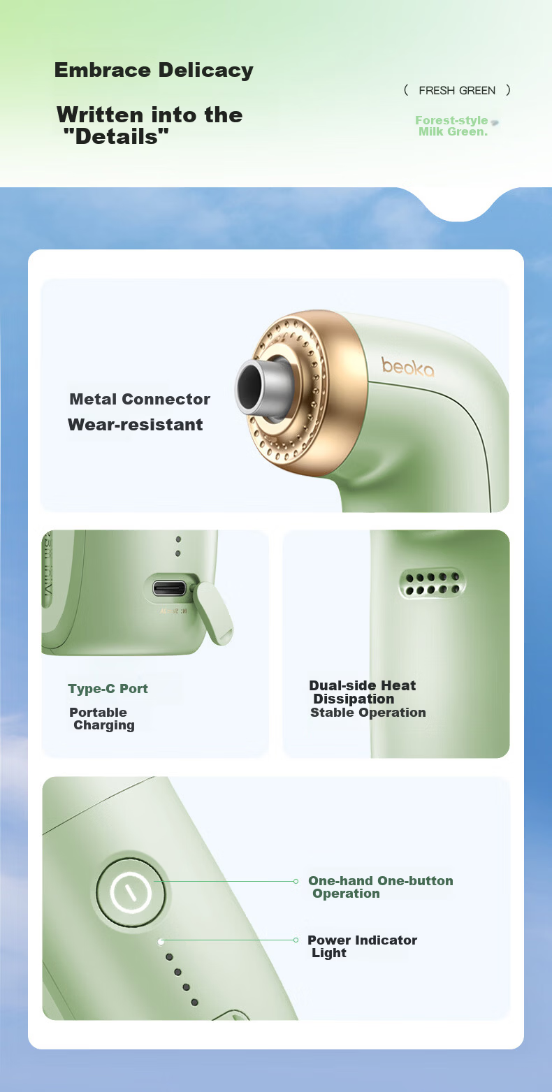 Beoka Ultra-Mini Massage Gun HA1, Muscle Relaxation Massager, Mini Massage Gun, Neck Massager, Gift for Women And Mothers on Mother's Day - Cream Latte 14