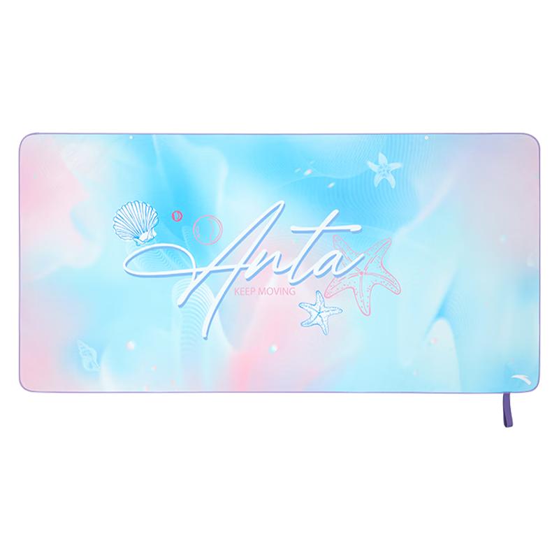 ANTA Swimming Towel Absorbent Large Size Shawl Spa Beach Sports Fitness Travel Adult Bath Towel Pink