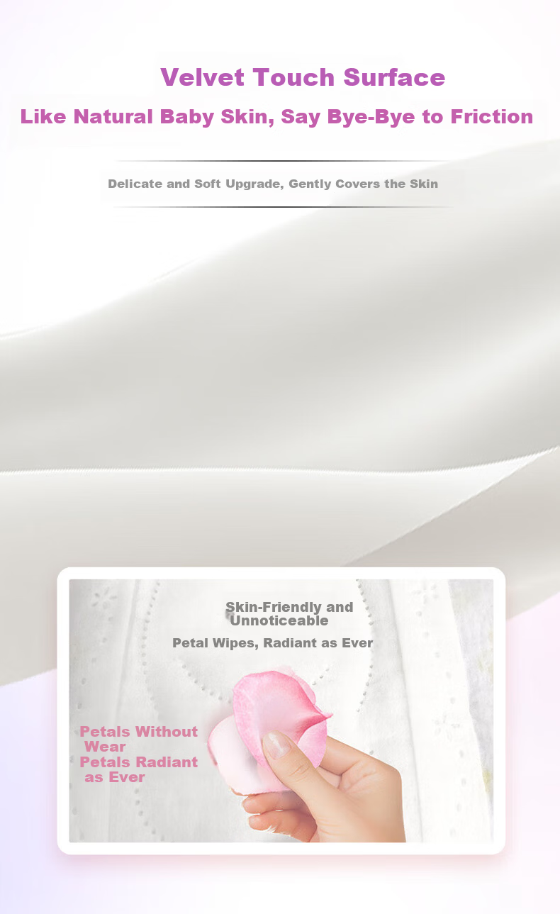 EVENLY Organic Cotton Sanitary Napkins, Breathable Day And Night Use, 290mm, 7 Pieces * 4 Packs, Sold by JD, Menstrual Pads 9