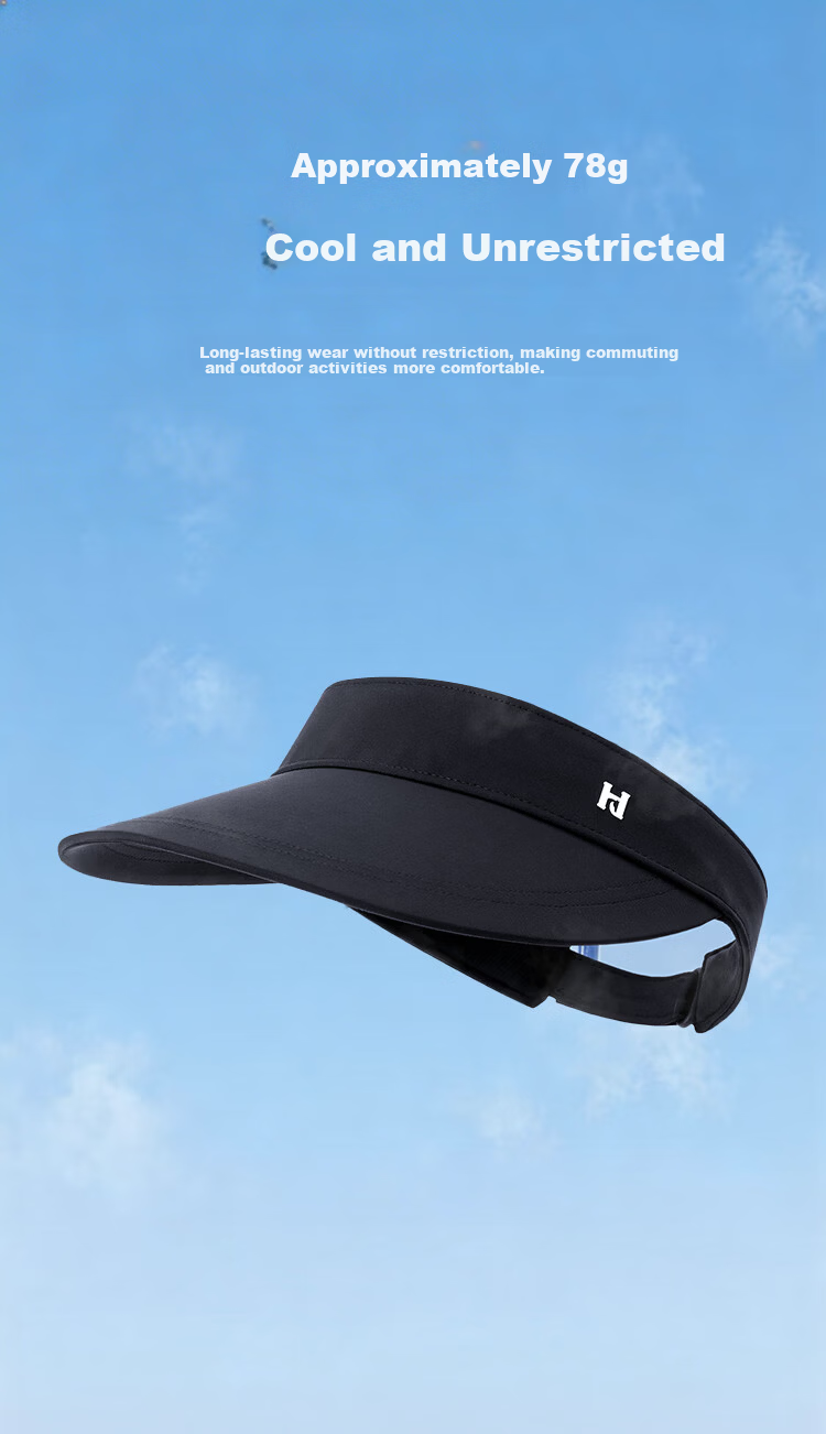 HLA Summer Open-Top Breathable Sun Hat Outdoor UV Protection Cycling Commuting Versatile Fashion Travel 13