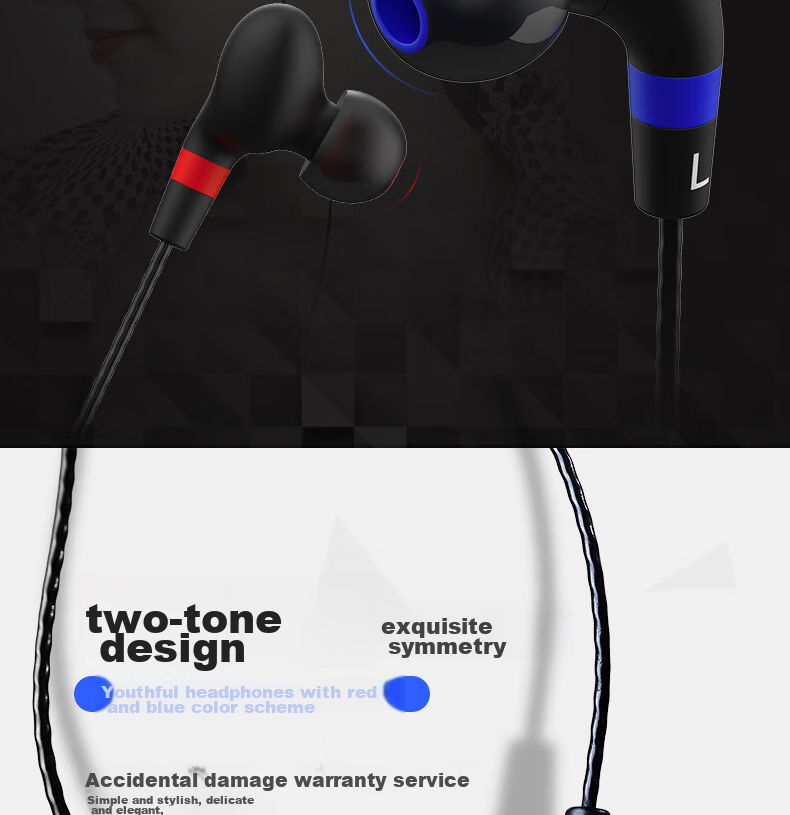 ISK SEM9 In-Ear Sports Monitoring Headphones for Mobile Phones, Computers, Sound Cards, Karaoke, Recording, Live Streaming Monitoring with Ear Return, High-Fidelity Gaming And Music Earplugs, Comfortable to Wear 3