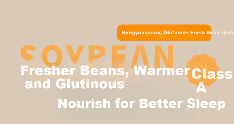 Hengyuanxiang Comforter, Class A Antibacterial, 10% Soybean Fiber Filling, Autumn And Winter Quilt for Two People, Thickened, 6 Jin (3 Kg), 2.2*2.4m, Glutinous Rice Pink 1