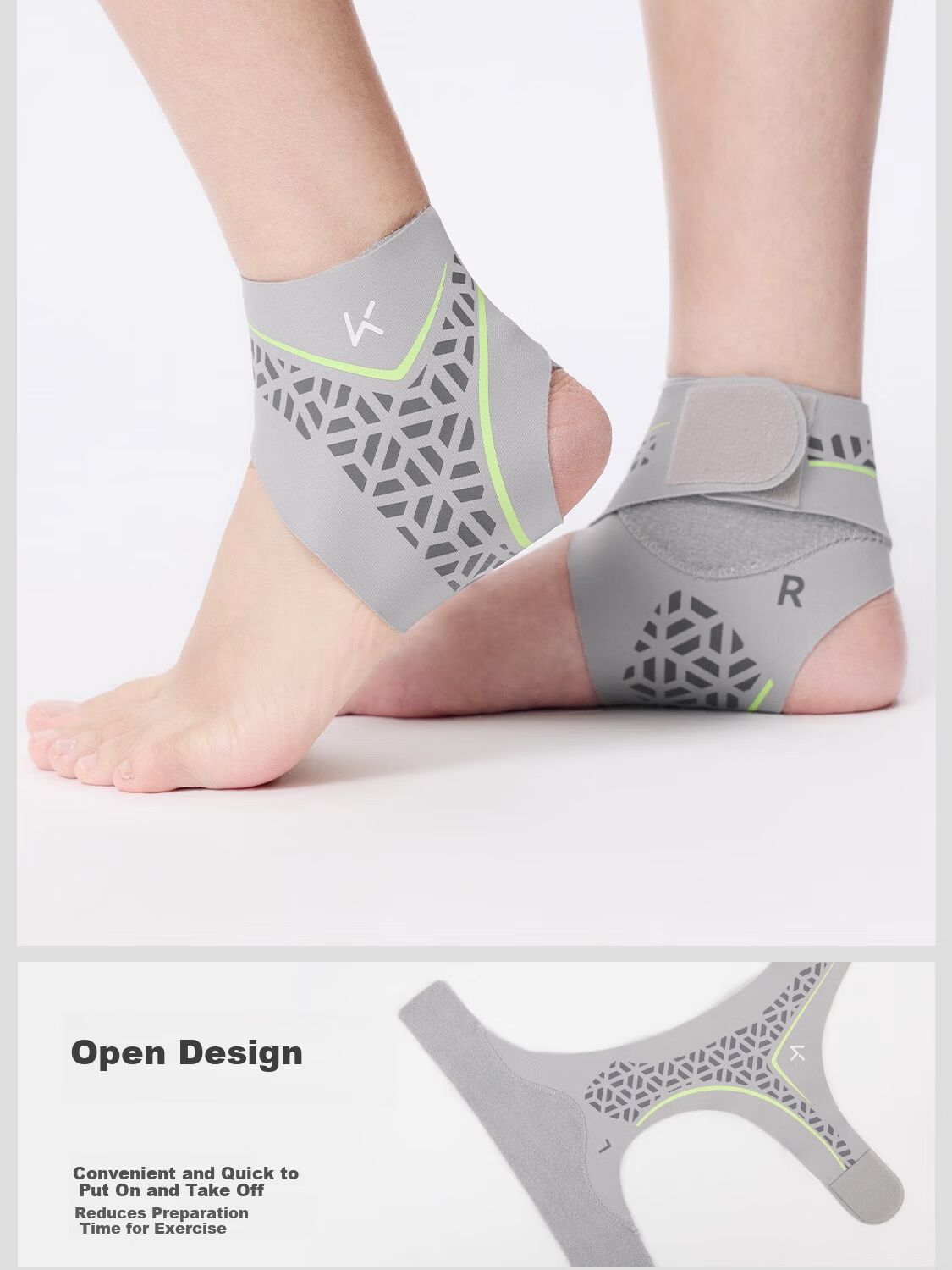 Keep Ankle Support Sleeve Lightweight Brace for Sprain Prevention and Ligament Injury Recovery Basketball Sports 6