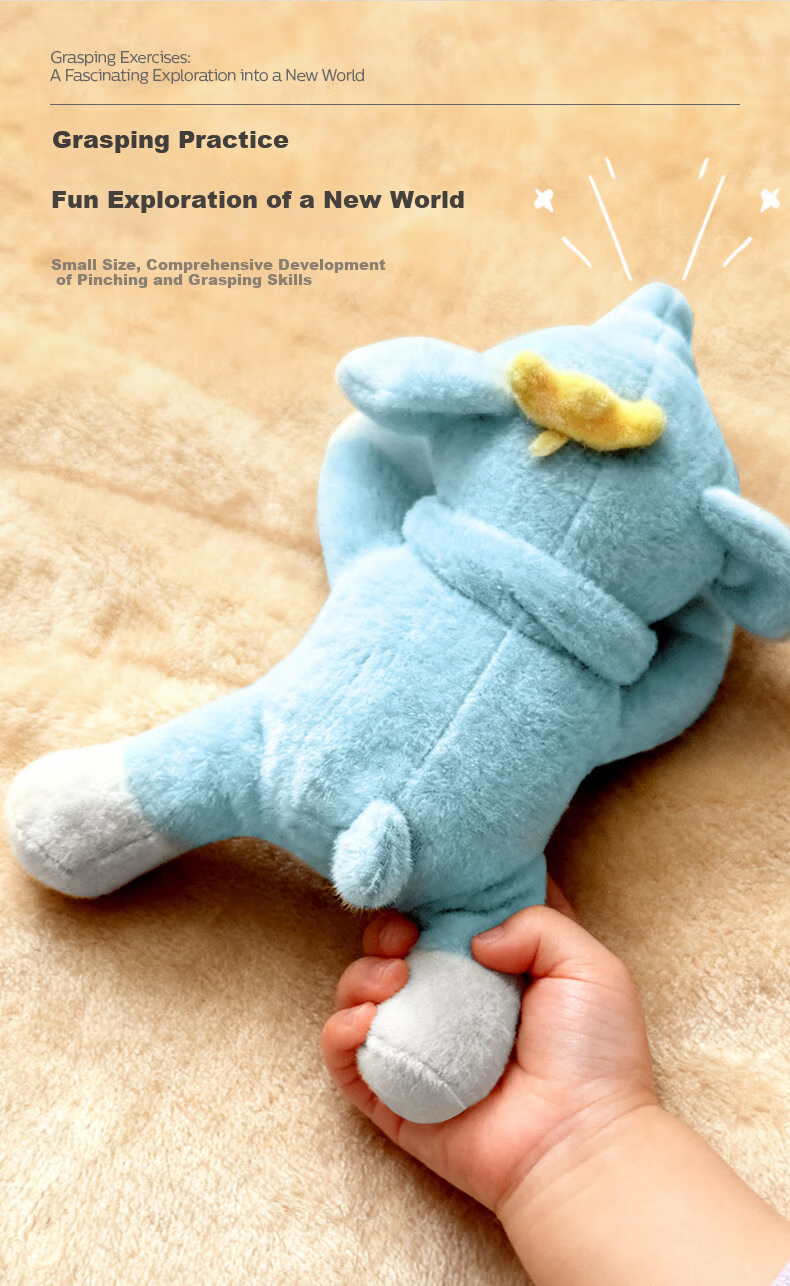 AVENT Philips Soothing Plush Hand Puppet Pacifier Clip Doll 0-1 Year Old Comfort Toy Cute Little Lion 3