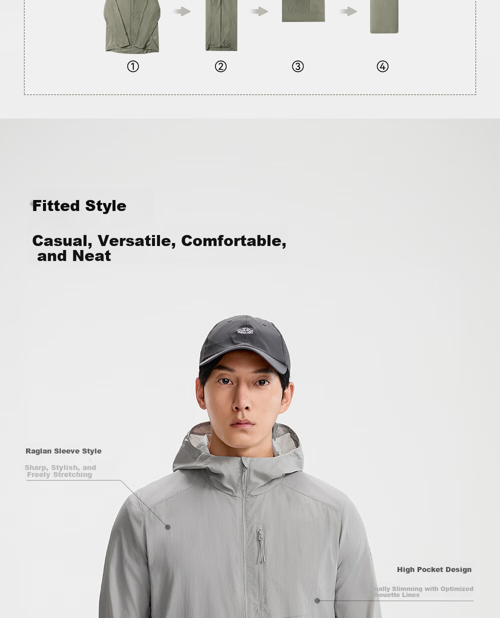 Pelliot Breeze PRO Outdoor Sun Protection Jacket Lightweight Breathable Cooling Summer Coat for Couples 126212048 10
