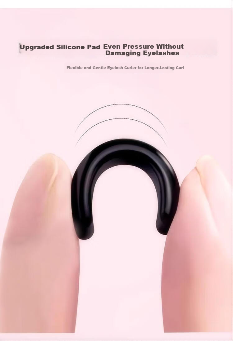 Beiyin (KAI) Mini Eyelash Curler, Compact And Portable Lash Curler, Long-Lasting Curl (Orange-Yellow) 3