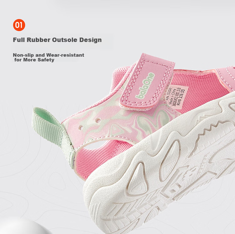 BALABALA [BalaOne] Children's Shoes, Kids' Steady Walking Shoes for Boys And Girls, Summer Sandals 2026 4