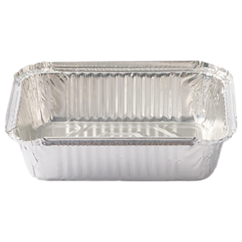 JD Original Air Fryer And Oven-Specific Aluminum Foil Bowls And Plates for Barbecue And Camping, Rectangular Aluminum Foil Baking Trays [15 Pieces]