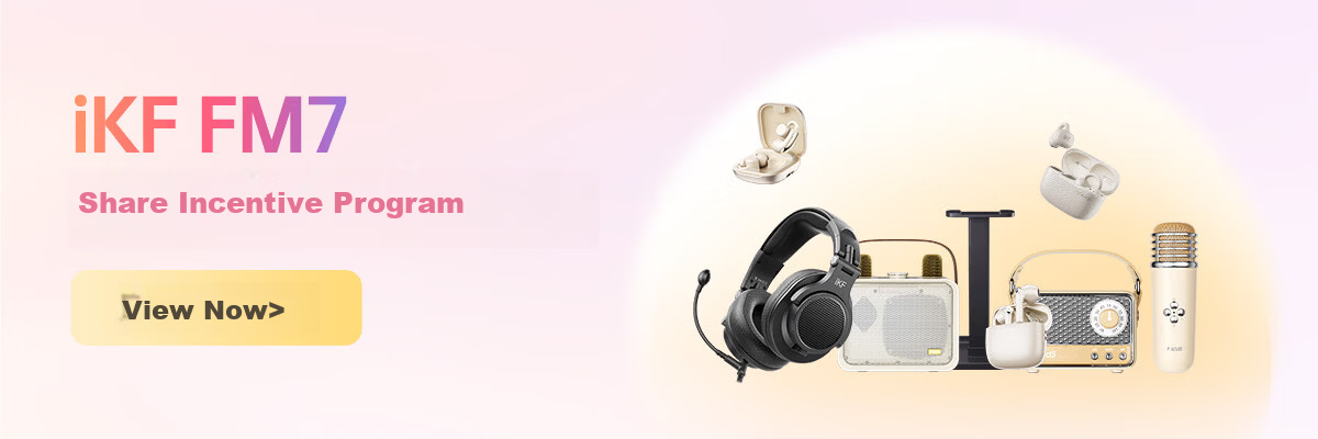 IKF FM7 English CET-4 and CET-6 Listening Headphones Adjustable FM Headband Bluetooth English Exam Listening Headphones for TEM-4 and TEM-8 Athens Black 1