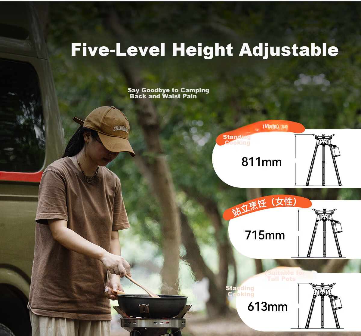 FIRE-MAPLE Qingtian 3 Double-Layer Intense Flame Large Air Stove Set, Outdoor Portable Stir-Fry Cookware, Cartridge Stove, Gas Stove, Camping Equipment 11