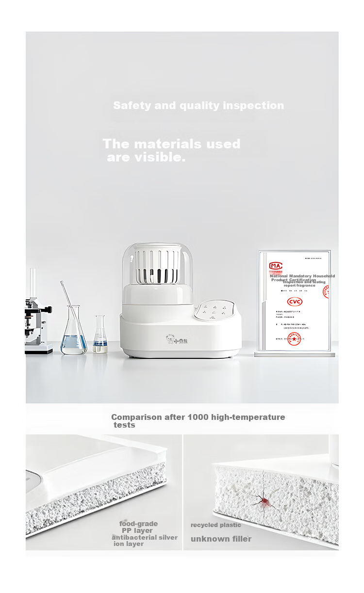 Xiaobeixiong 2-in-1 Baby Bottle Warmer and Milk Mixer, Waterless Milk Heater, Defrosting and Warming Machine, Automatic Milk Preparation Device 5
