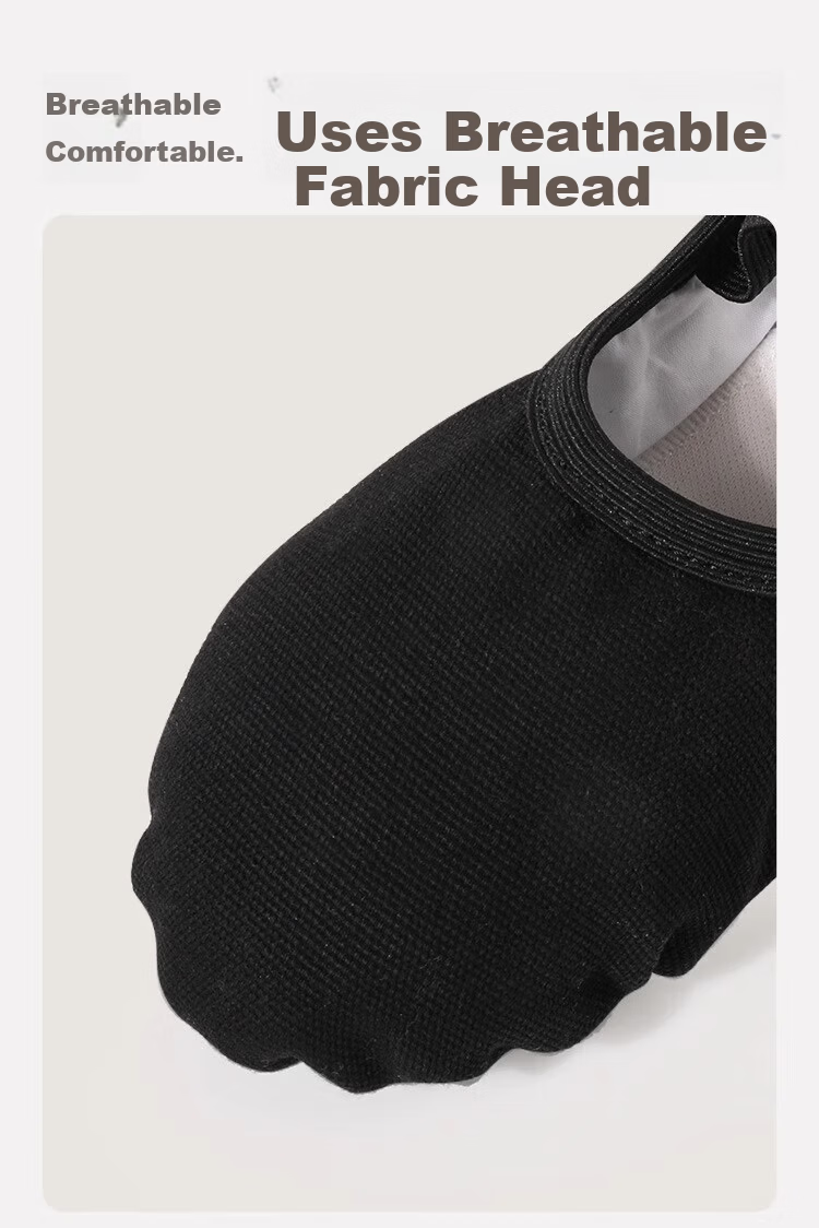 Zhiyouban Dance Shoes Ballet Practice Shoes Black Adult Cat Claw Shoes Unisex Children's Chinese Dance Performance Body Shoes Men 2