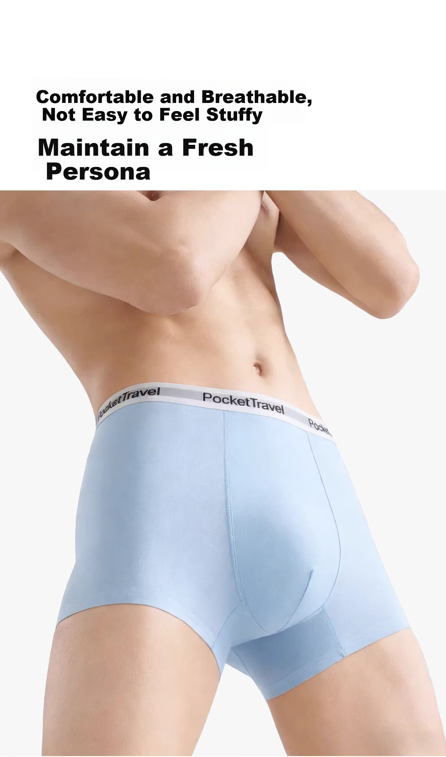 Pocket Travel Disposable Underwear for Teen Boys and Girls, Cotton, Women's and Youth, 5-Pack, Size L (100-130 lbs) 14