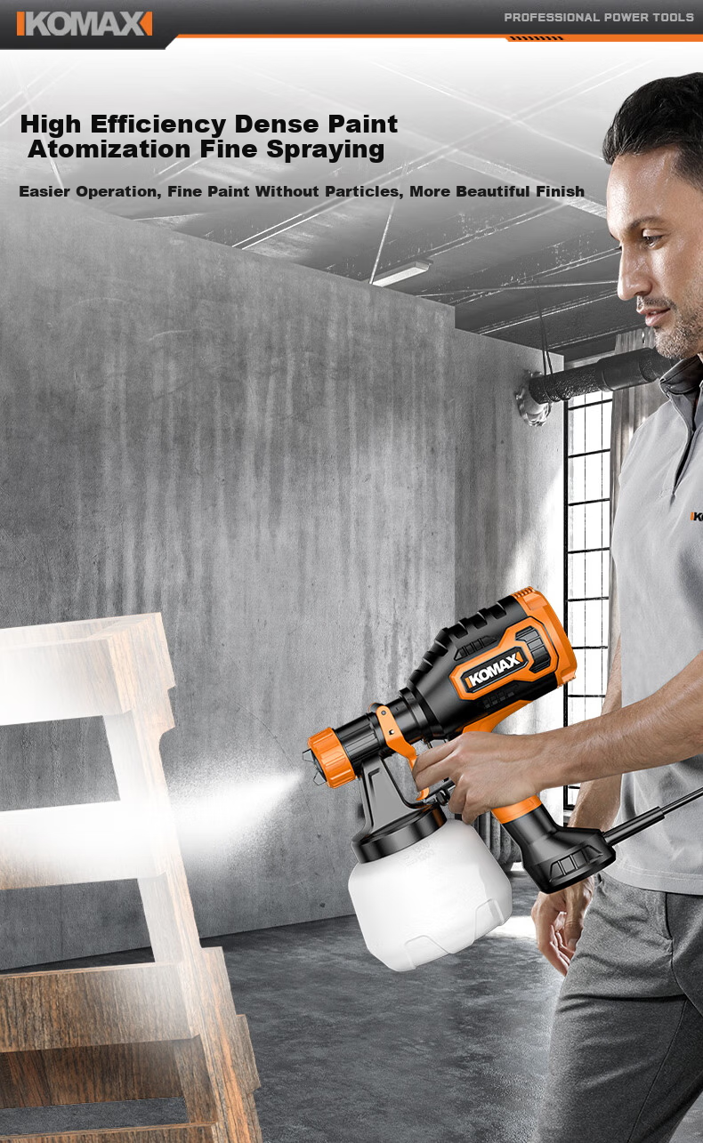 KEMAISI Electric Paint Sprayer Household Paint Spray Gun Latex Paint Spraying Machine High Atomization Spray Machine 11