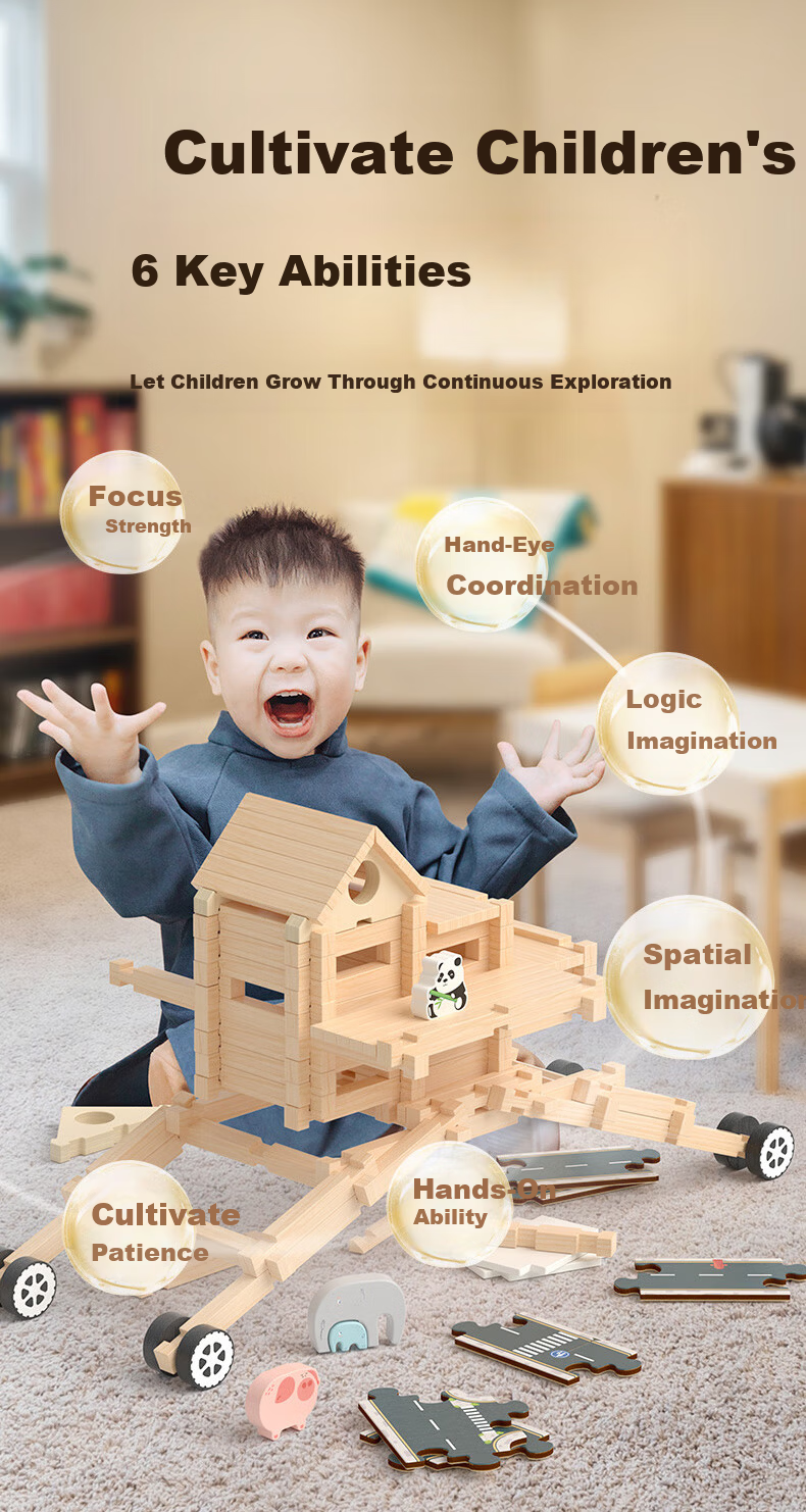 Zhiku Castle 100-in-1 Multifunctional Game Chess Little Commander Educational Board Game Toy Children's Birthday Gift for June 1st 7