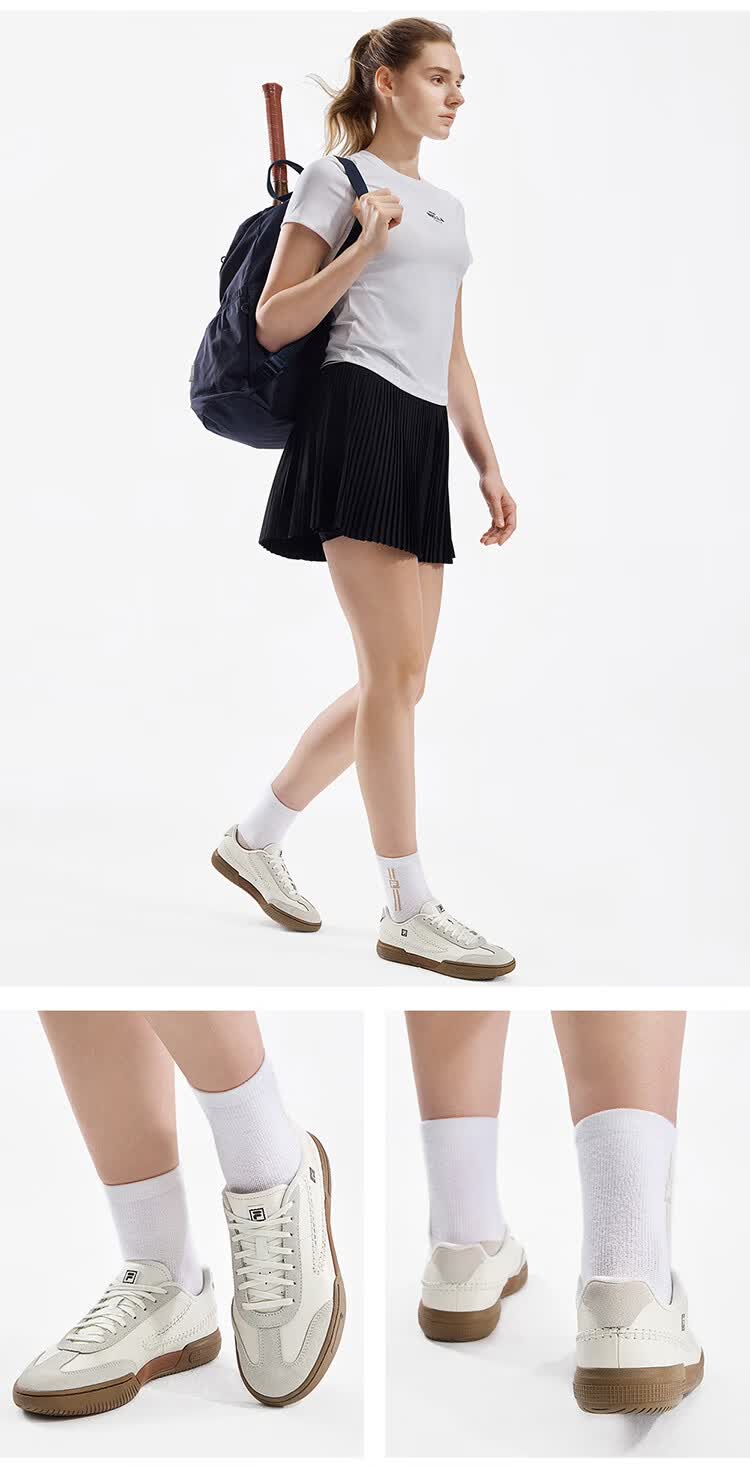 FILA Official Sun Qiantong TIFO FX Tennis Lifestyle Sneakers Thin Sole Casual Sports White Shoes 11