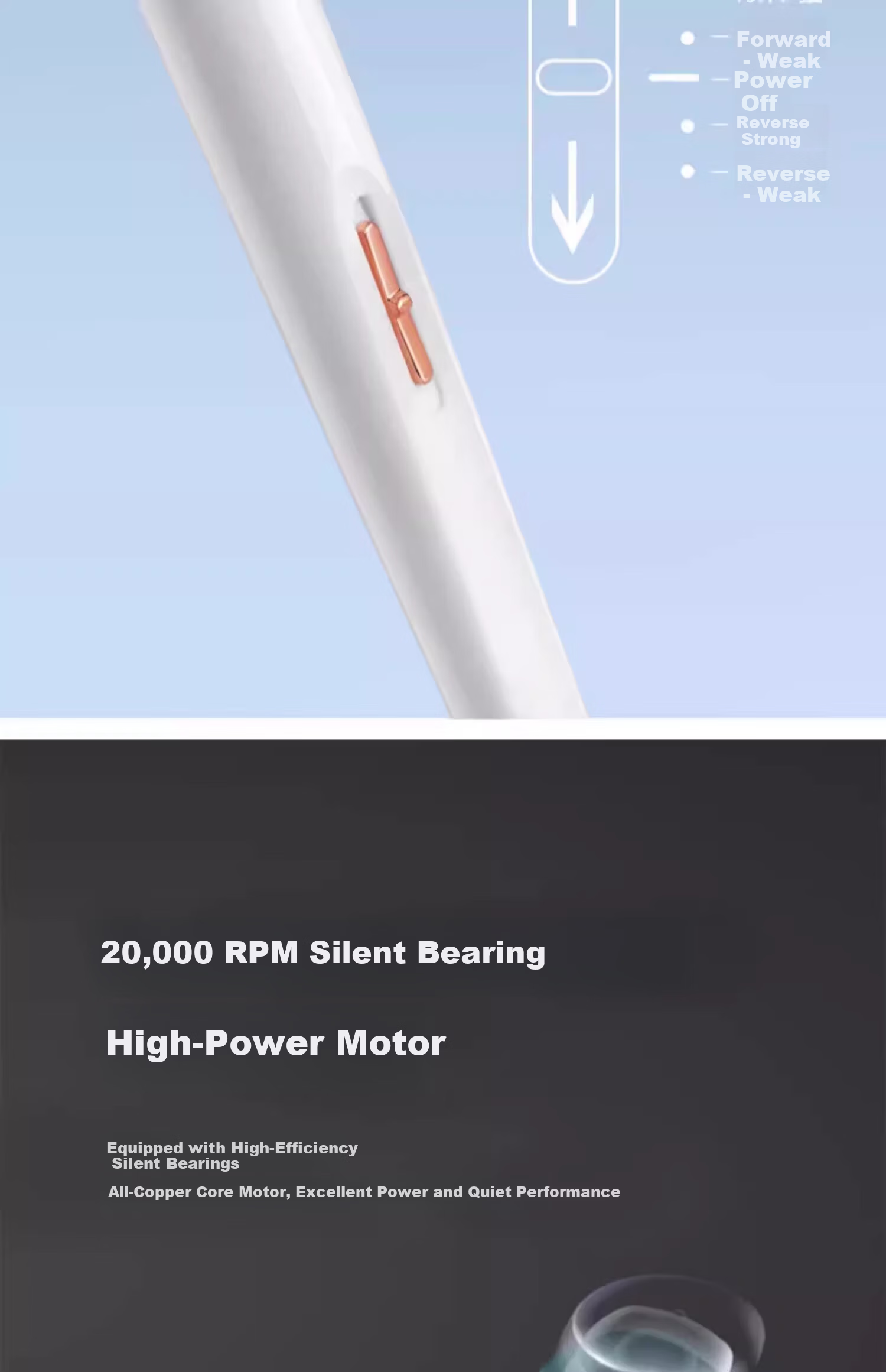 Mattetong Electric Nail Grinder for Onychomycosis Thick Nail Trimmer Automatic Nail Removal Tool 10