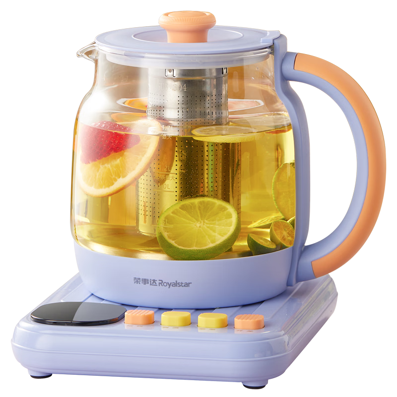 Royalstar Knock Knock Music Health Pot Electric Kettle Tea Maker Office Single Use Constant Temperature Kettle 1.7L Health Pot Gift YSH17U7