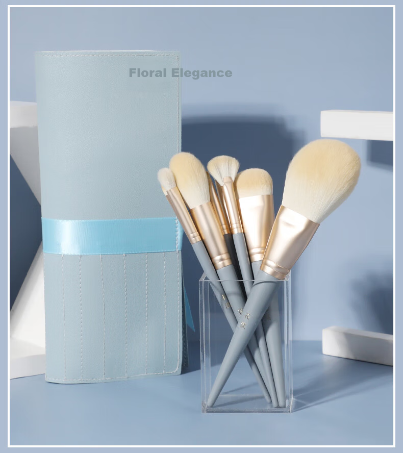 Huayang Makeup Brush Set of 14 Pieces, Cangzhou Makeup Brushes, Eyeshadow Brushes, Blush Brushes, Powder Brushes, Contour Brushes for May Day Outings 23