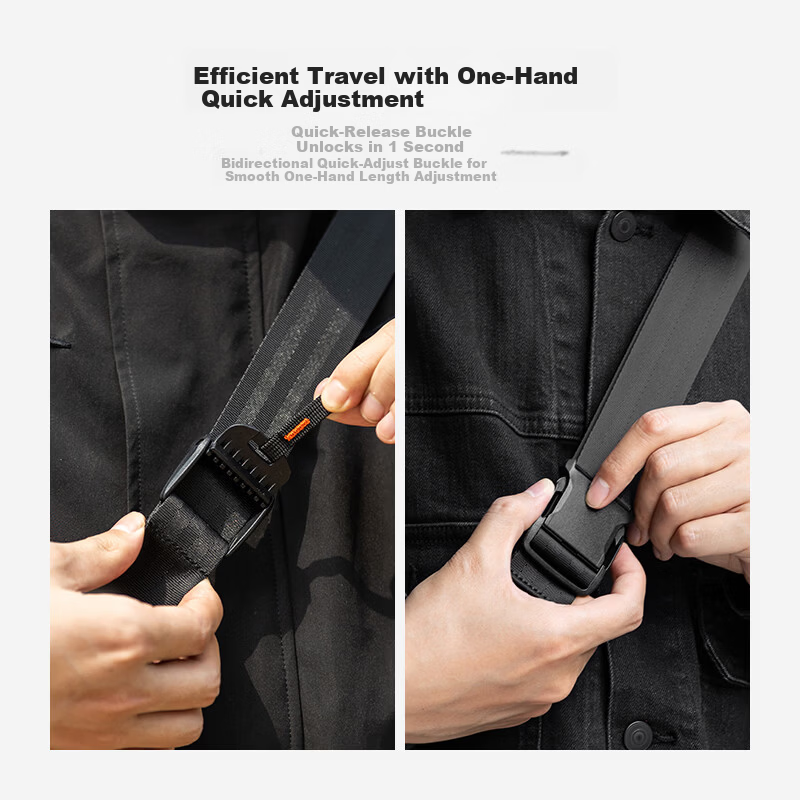 Inateck Men's Crossbody Shoulder Bag High-End Portable Casual Laptop Bag Commuter Travel Cycling Messenger Bag Large Capacity