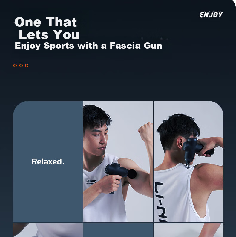 Fascia Gun Massager Professional Muscle Massager Fitness Mini Home Portable Neck Massage Gun 19