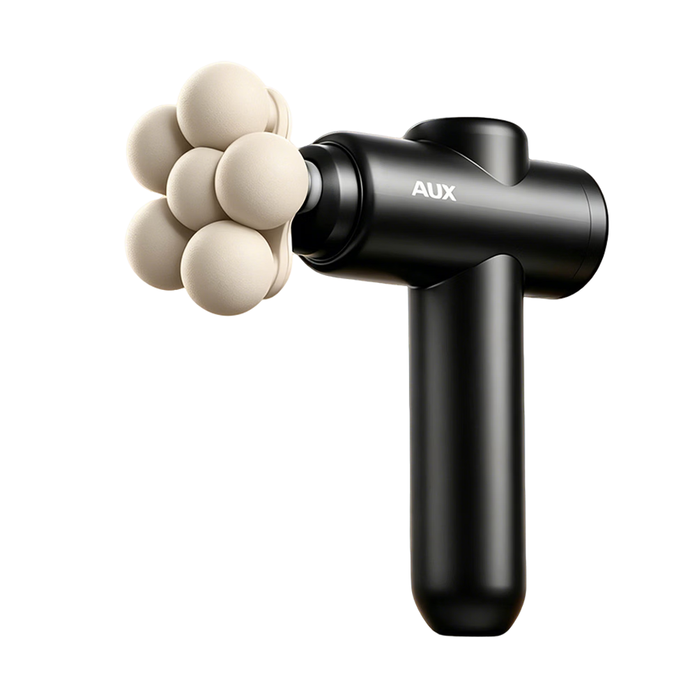 AUX Fascia Gun P10B Neck Massager Shoulder Neck Waist Back Leg Massager Deep Muscle Relaxation Mini Portable Neck Fascia Gun Gift for Dad Tapping Massager Equipment Gift