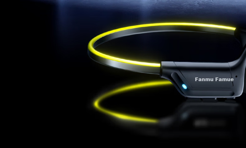 Fanmu Bone Conduction Bluetooth Sports Gaming Earphones IP55 Dustproof Waterproof 32GB Storage MP3 Open Wireless Non-In-Ear Running Cycling Marathon M5 Black 4